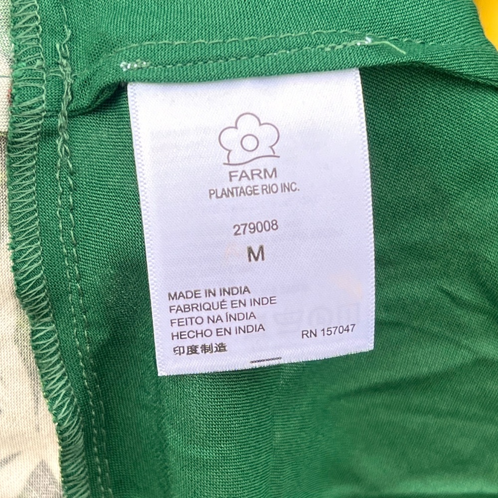 NWT Farm Rio Jungle Print V-Waist Midi Skirt Size Medium - Picture 8 of 12